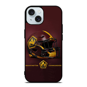 WASHINGTON COMMANDERS HELMET iPhone 15 Case