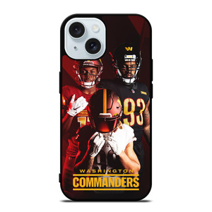 WASHINGTON COMMANDERS PLAYERS iPhone 15 Case