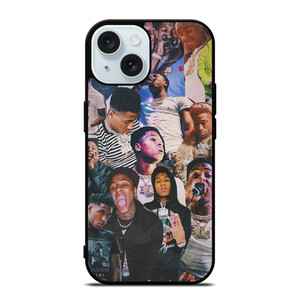 YOUNGBOY NBA COLLAGE iPhone 15 Case