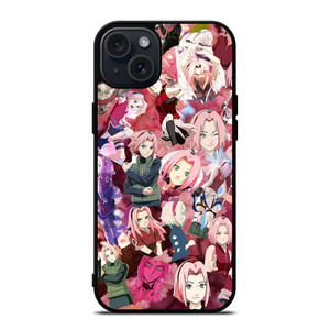 SAKURA HARUNO COLLAGE 2 iPhone 15 Plus Case SAKURA HARUNO COLLAGE 2 iPhone 15 Plus Case