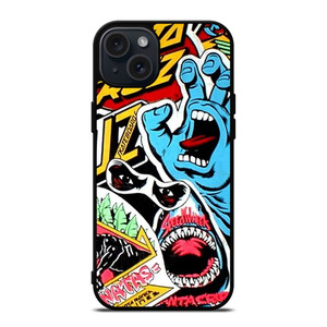 SANTA CRUZ SKATEBOARD 3 iPhone 15 Plus Case SANTA CRUZ SKATEBOARD 3 iPhone 15 Plus Case