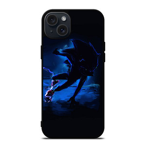 SONIC HEDGEHOG SILHOUETTE iPhone 15 Plus Case SONIC HEDGEHOG SILHOUETTE iPhone 15 Plus Case