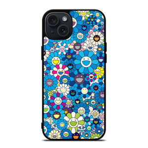 TAKASHI MURAKAMI BLUE iPhone 15 Plus Case
