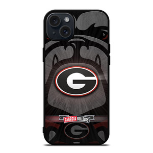 UNIVERSITY OF GEORGIA BULLDOGS 2 iPhone 15 Plus Case UNIVERSITY OF GEORGIA BULLDOGS 2 iPhone 15 Plus Case