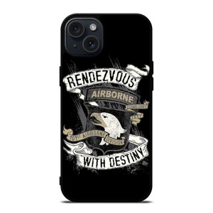 US AIRBORNE EAGLE TATTOOS iPhone 15 Plus Case