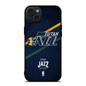UTAH JAZZ LOGO 2 iPhone 15 Plus Case UTAH JAZZ LOGO 2 iPhone 15 Plus Case