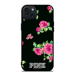 VICTORIA'S SECRET FLORAL PINK iPhone 15 Plus Case