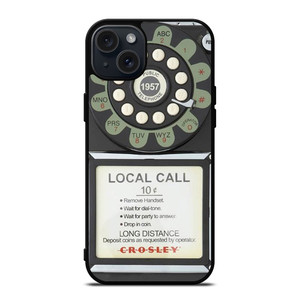 VINTAGE RETRO PAYPHONE 3 iPhone 15 Plus Case VINTAGE RETRO PAYPHONE 3 iPhone 15 Plus Case