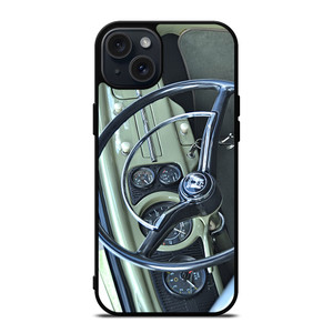 VW CLASSIC STEERING WHEEL iPhone 15 Plus Case VW CLASSIC STEERING WHEEL iPhone 15 Plus Case