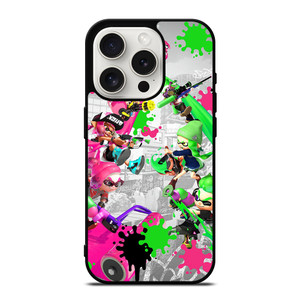 SPLATOON GAME iPhone 15 Pro Case SPLATOON GAME iPhone 15 Pro Case