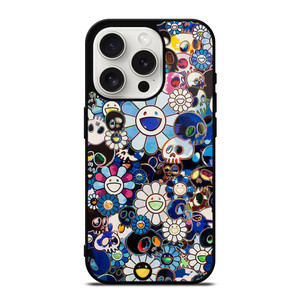 TAKASHI MURAKAMI SKULL iPhone 15 Pro Case