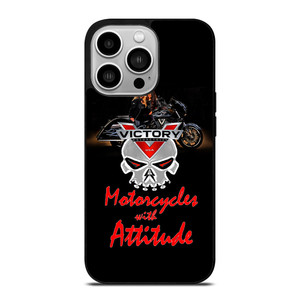 VICTORY MOTORCYCLES LOGO 2 iPhone 14 Pro Case