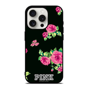 VICTORIA'S SECRET FLORAL PINK iPhone 15 Pro Case