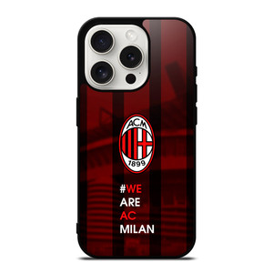 WE ARE AC MILAN iPhone 15 Pro Case WE ARE AC MILAN iPhone 15 Pro Case
