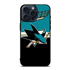 SAN JOSE SHARKS 4 iPhone 15 Pro Max Case SAN JOSE SHARKS 4 iPhone 15 Pro Max Case