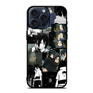 SASUKE UCHIHA COLLAGE 2 iPhone 15 Pro Max Case SASUKE UCHIHA COLLAGE 2 iPhone 15 Pro Max Case