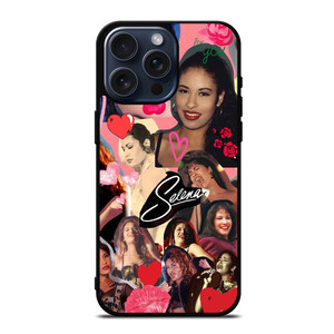SELENA QUINTANILLA COLLAGE 2 iPhone 15 Pro Max Case