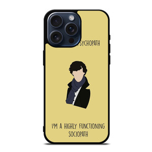 SHERLOCK HOLMES QUOTES iPhone 15 Pro Max Case SHERLOCK HOLMES QUOTES iPhone 15 Pro Max Case