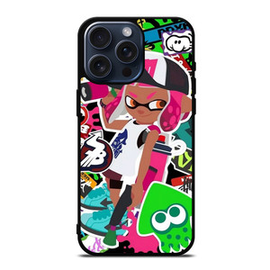 SPLATOON GAME CHARACTER iPhone 15 Pro Max Case
