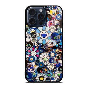 TAKASHI MURAKAMI SKULL iPhone 15 Pro Max Case