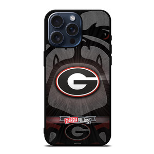 UNIVERSITY OF GEORGIA BULLDOGS 2 iPhone 15 Pro Max Case UNIVERSITY OF GEORGIA BULLDOGS 2 iPhone 15 Pro Max Case