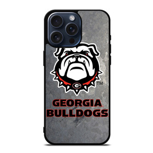 UNIVERSITY OF GEORGIA BULLDOGS iPhone 15 Pro Max Case UNIVERSITY OF GEORGIA BULLDOGS iPhone 15 Pro Max Case