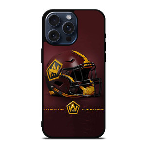 WASHINGTON COMMANDERS HELMET iPhone 15 Pro Max Case