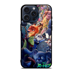 ZOOTOPIA CHARACTERS iPhone 15 Pro Max Case ZOOTOPIA CHARACTERS iPhone 15 Pro Max Case