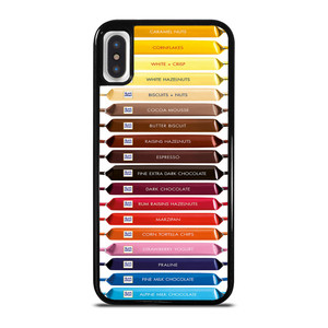 RITTER SPORT CHOCOLATE LIST iPhone X / XS Case