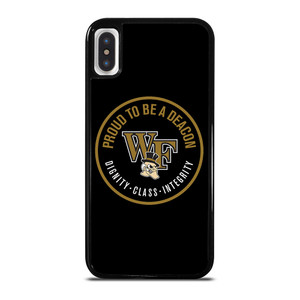 WAKE FOREST LOGO iPhone X / XS Case