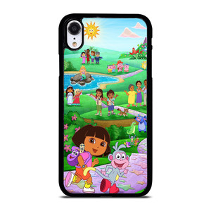 DORA THE EXPLORER CHARACTERS iPhone XR Case DORA THE EXPLORER CHARACTERS iPhone XR Case