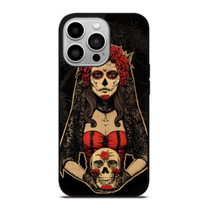 SUGAR SKULL GIRL 2 iPhone 14 Pro Case
