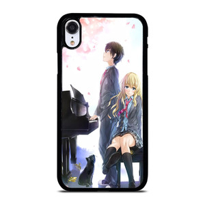 SHIGATSU WA KIMI NO USO ANIME ROMANCE iPhone XR Case SHIGATSU WA KIMI NO USO ANIME ROMANCE iPhone XR Case