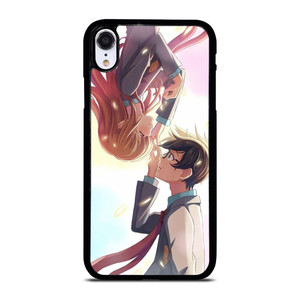 SHIGATSU WA KIMI NO USO ROMANCE ANIME iPhone XR Case SHIGATSU WA KIMI NO USO ROMANCE ANIME iPhone XR Case