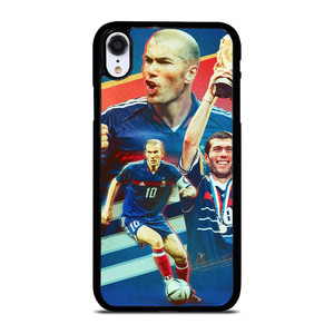 ZINEDINE ZIDANE LEGEND FOOTBALL iPhone XR Case ZINEDINE ZIDANE LEGEND FOOTBALL iPhone XR Case