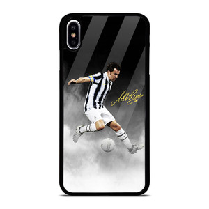 ALESSANDRO DEL PIERO ICON JUVENTUS iPhone XS Max Case ALESSANDRO DEL PIERO ICON JUVENTUS iPhone XS Max Case