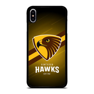 HAWTHORN HAWKS 1902 AFL iPhone XS Max Case HAWTHORN HAWKS 1902 AFL iPhone XS Max Case