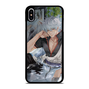 SAKATA GINTOKI GINTAMA ANIME ART iPhone XS Max Case SAKATA GINTOKI GINTAMA ANIME ART iPhone XS Max Case