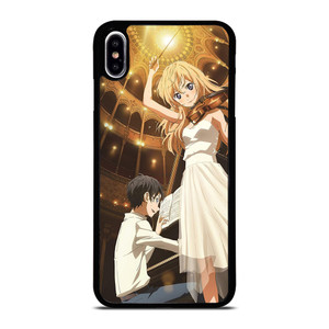 SHIGATSU WA KIMI NO USO KAORI ANIME iPhone XS Max Case SHIGATSU WA KIMI NO USO KAORI ANIME iPhone XS Max Case