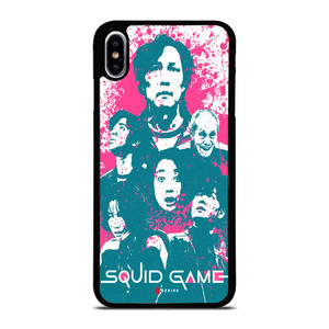 SQUID GAME CHARACTERS iPhone XS Max Case SQUID GAME CHARACTERS iPhone XS Max Case