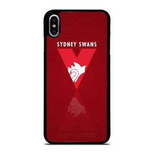 SYDNEY SWANS AFL ICON iPhone XS Max Case SYDNEY SWANS AFL ICON iPhone XS Max Case