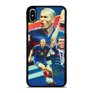 ZINEDINE ZIDANE LEGEND FOOTBALL iPhone XS Max Case