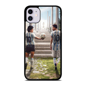 DIEGO MARADONA AND LIONEL MESSI iPhone 11 Case