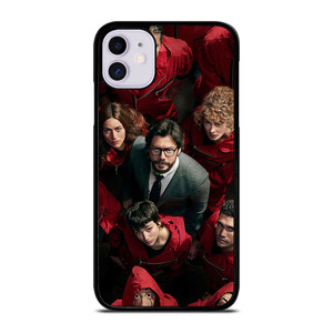 LA CASA DE PAPEL MONEY HEIST CHARACTERS iPhone 11 Case