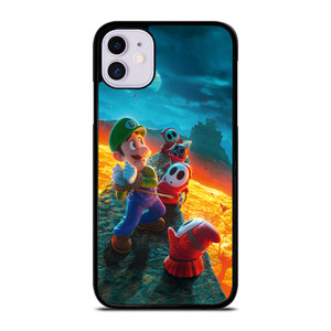 LUIGI THE SUPER MARIO BROS SCARED iPhone 11 Case