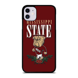 MISSISSIPPI STATE BULLDOGS SYMBOL iPhone 11 Case MISSISSIPPI STATE BULLDOGS SYMBOL iPhone 11 Case