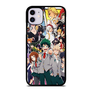 MY HERO ACADEMIA ANIME CHARACTERS iPhone 11 Case MY HERO ACADEMIA ANIME CHARACTERS iPhone 11 Case