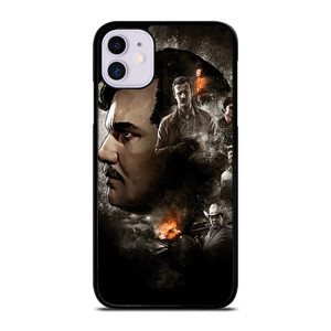 NARCOS CHARACTERS PABLO ESCOBAR iPhone 11 Case NARCOS CHARACTERS PABLO ESCOBAR iPhone 11 Case