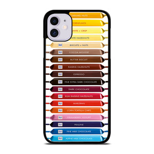RITTER SPORT CHOCOLATE LIST iPhone 11 Case RITTER SPORT CHOCOLATE LIST iPhone 11 Case