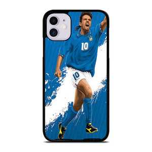 ROBERTO BAGGIO LEGEND ITALY iPhone 11 Case ROBERTO BAGGIO LEGEND ITALY iPhone 11 Case